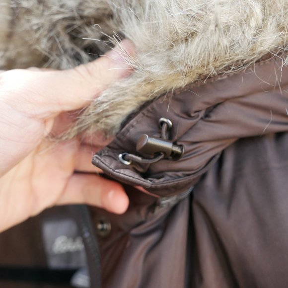 Eddie Bauer Women's Brown Duffle Lodge Coat - Picture 13 of 16